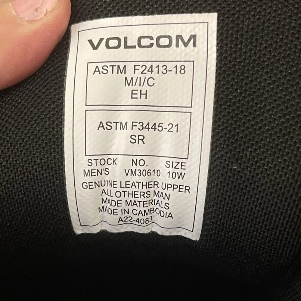 Volcom worn one